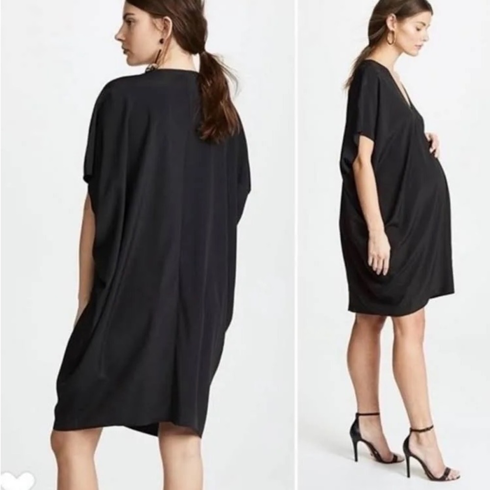 Hatch Elegant Black Slouch Dress